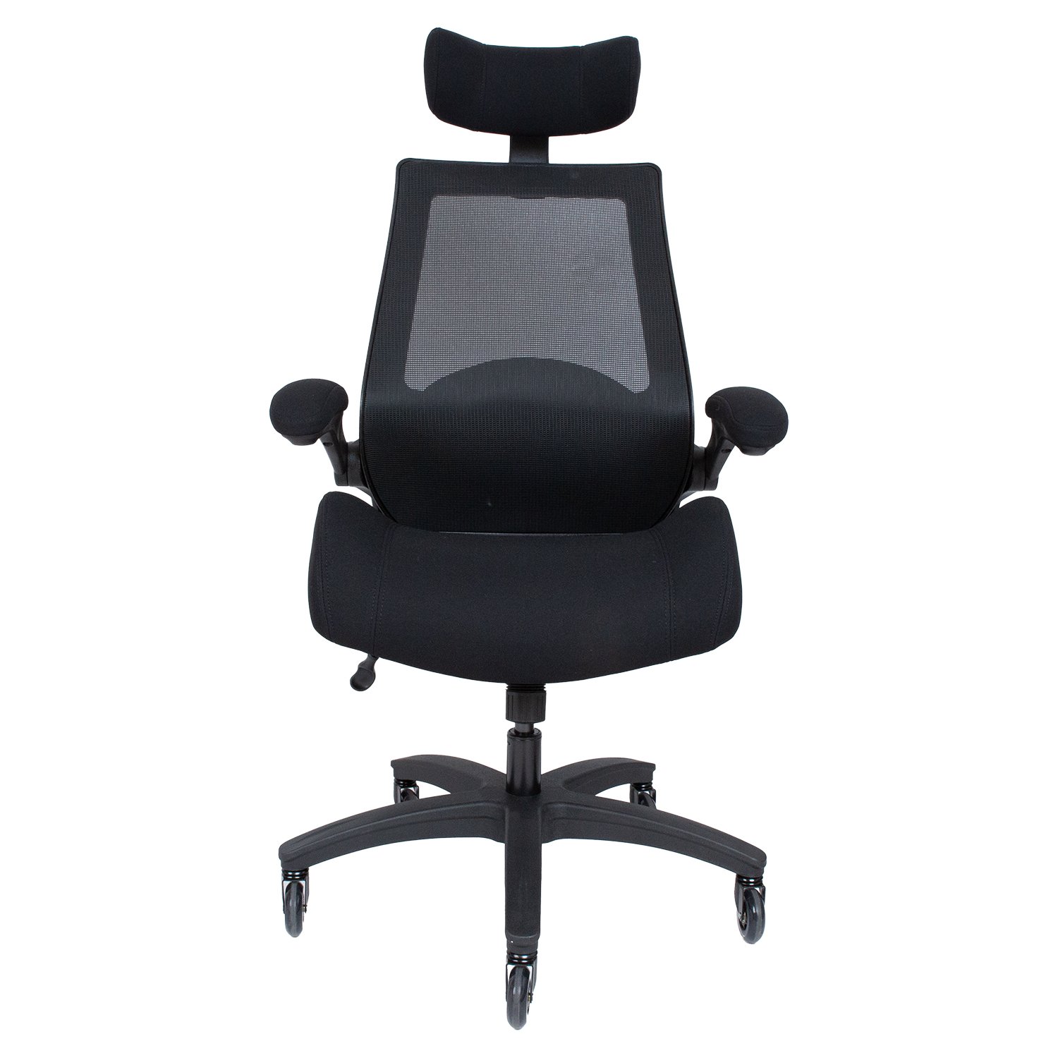 Biuro kėdė MILLER, 70x71x121-131 cm, juoda - 2