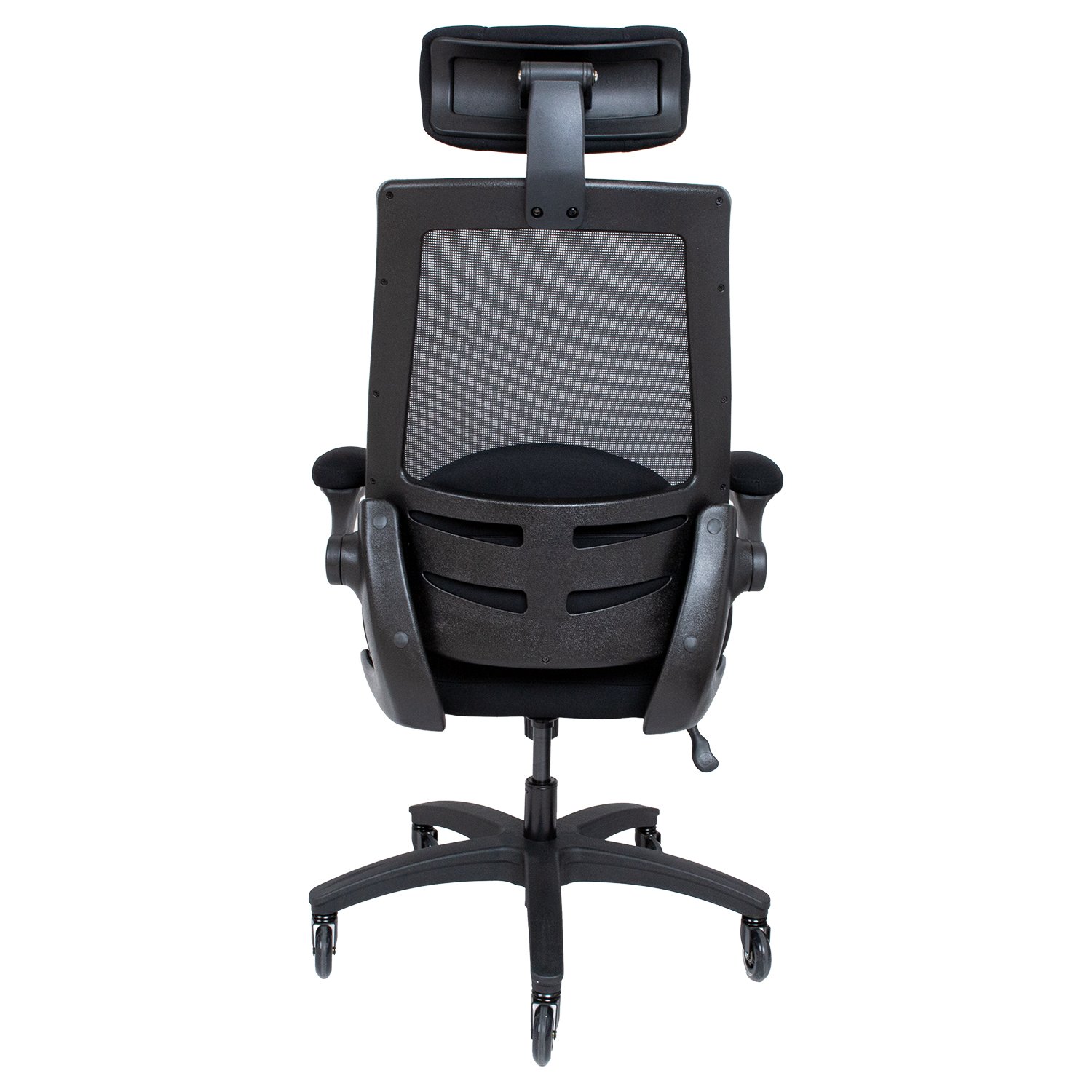 Biuro kėdė MILLER, 70x71x121-131 cm, juoda - 4