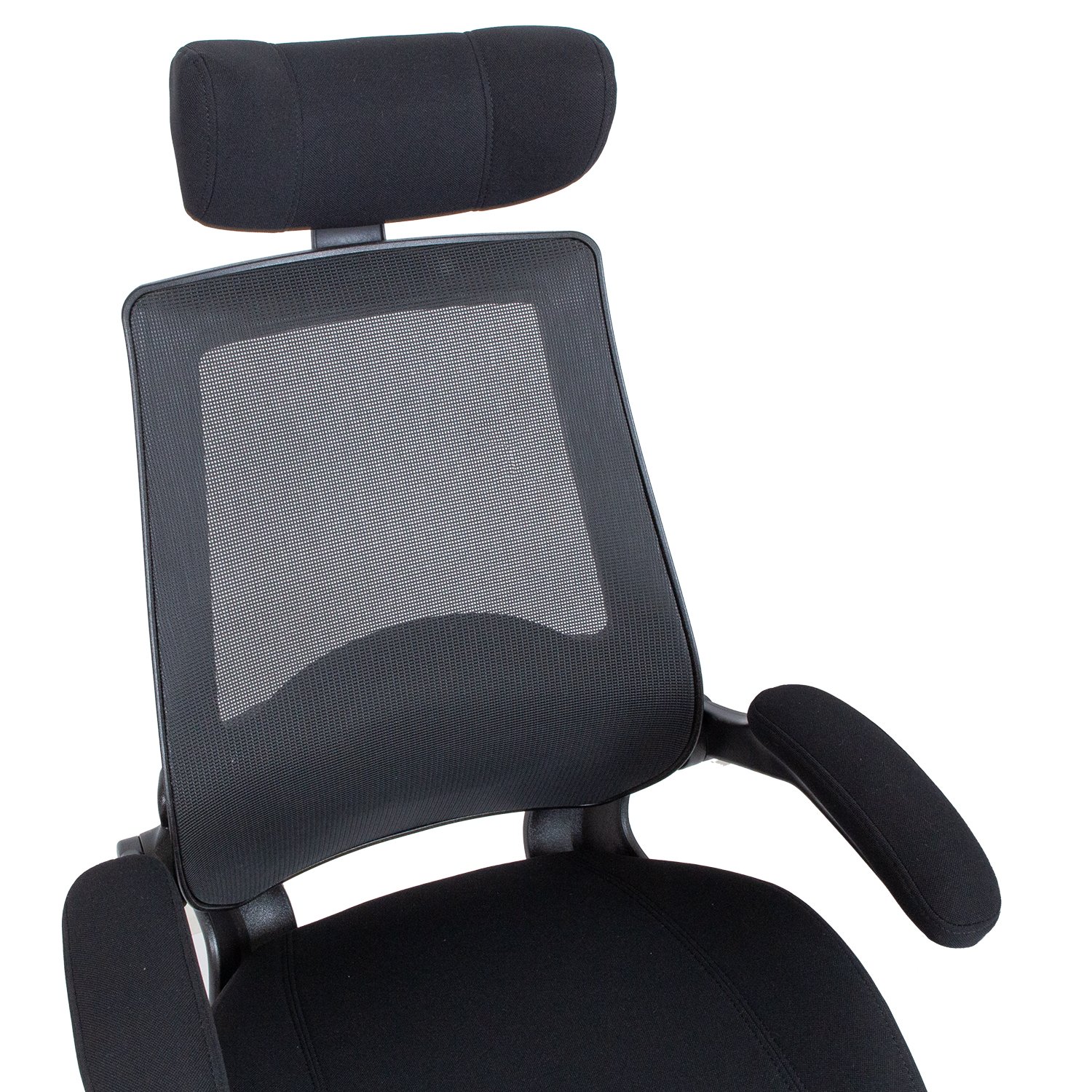 Biuro kėdė MILLER, 70x71x121-131 cm, juoda - 5