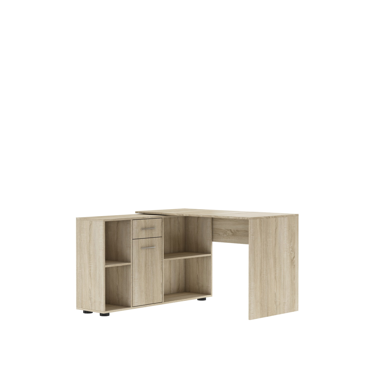 Kampinis rašomasis stalas ELISEO, ąžuolo - 2
