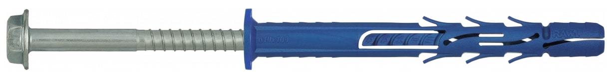 Universalus nailoninis kaištis su šešiakampe galva, RAWL FF1 10 x 300 mm-0