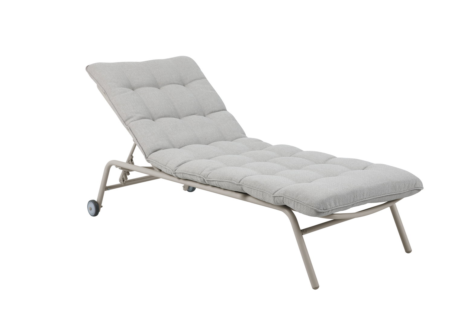 Sodo gultas su ratukais MONACO, smėl. sp., 197 x 76 x 94 cm-1