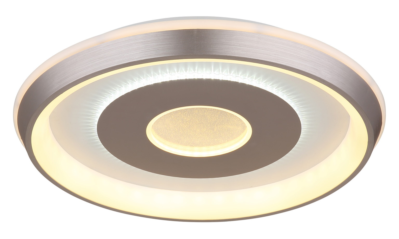 Lubinis LED šviestuvas GLOBO WILLIAMSON, 40W, CCT 2700/4000/5000K, 4700lm, baltos/šampano sp, ø49cm-1