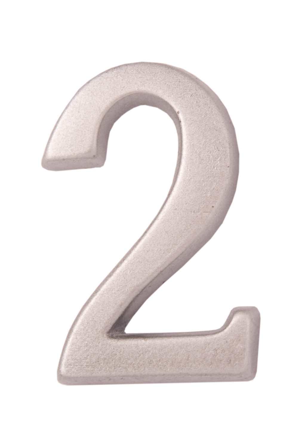 Numeris 2, 50 mm, klijuojamas, blizgus-0