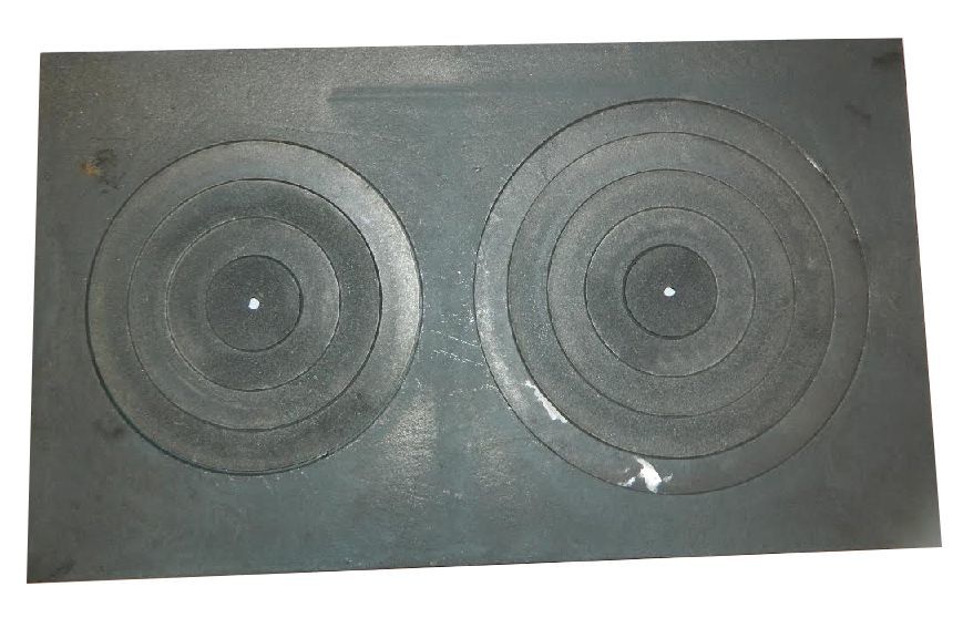 Ketaus viryklė, 900 x 520 mm-0