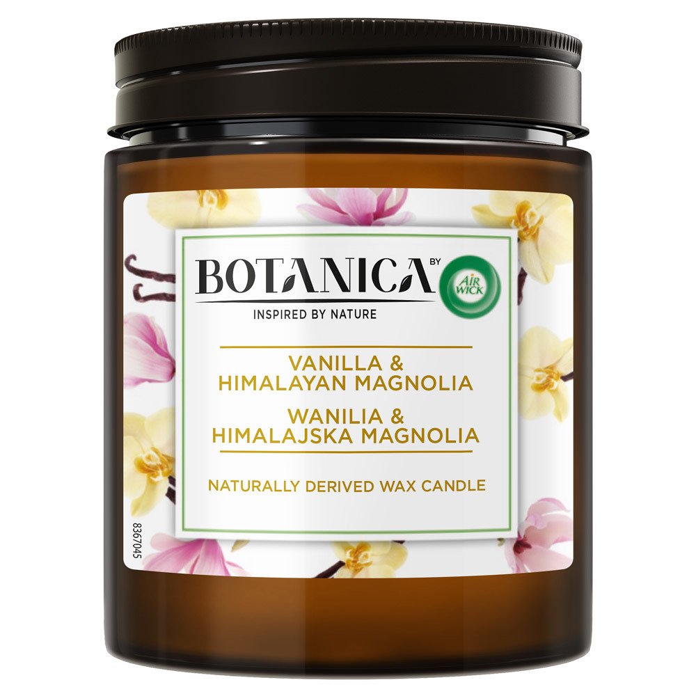 Kvepianti žvakė BOTANICA Vanilla & Himalayan Magnolia, 205 g