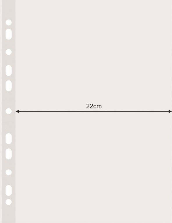 Įmautė plati A4 120mic 25 vnt.