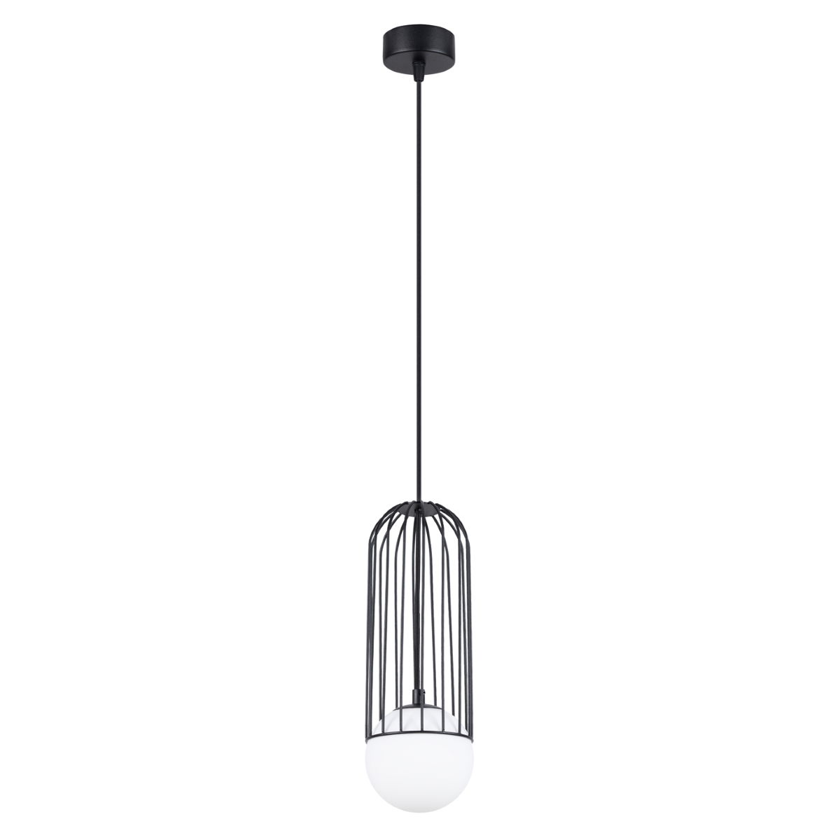 Pakabinamas šviestuvas SOLLUX BRINA 1, 1xG9, max 8 W LED, juodas-0