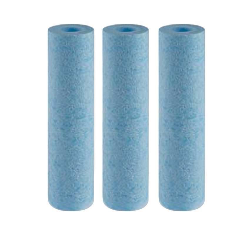 Vandens filtro kasečių kompl. SANCPP10, 10'', antibakterinė, pūsto polipropileno, 10 mk, 3 vnt.