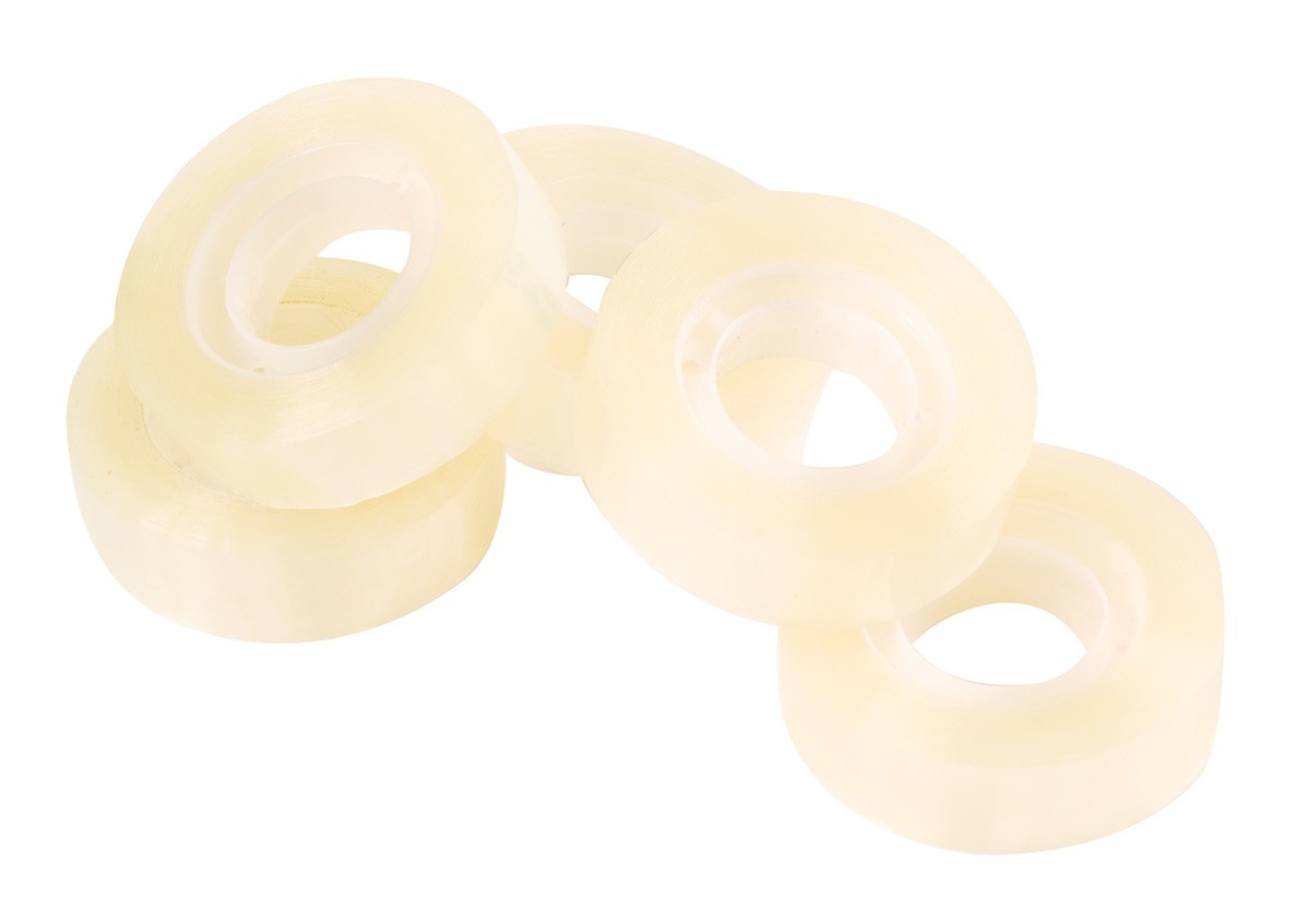Lipni juostelė, 18 mm x 10 m / 8 vnt.-0