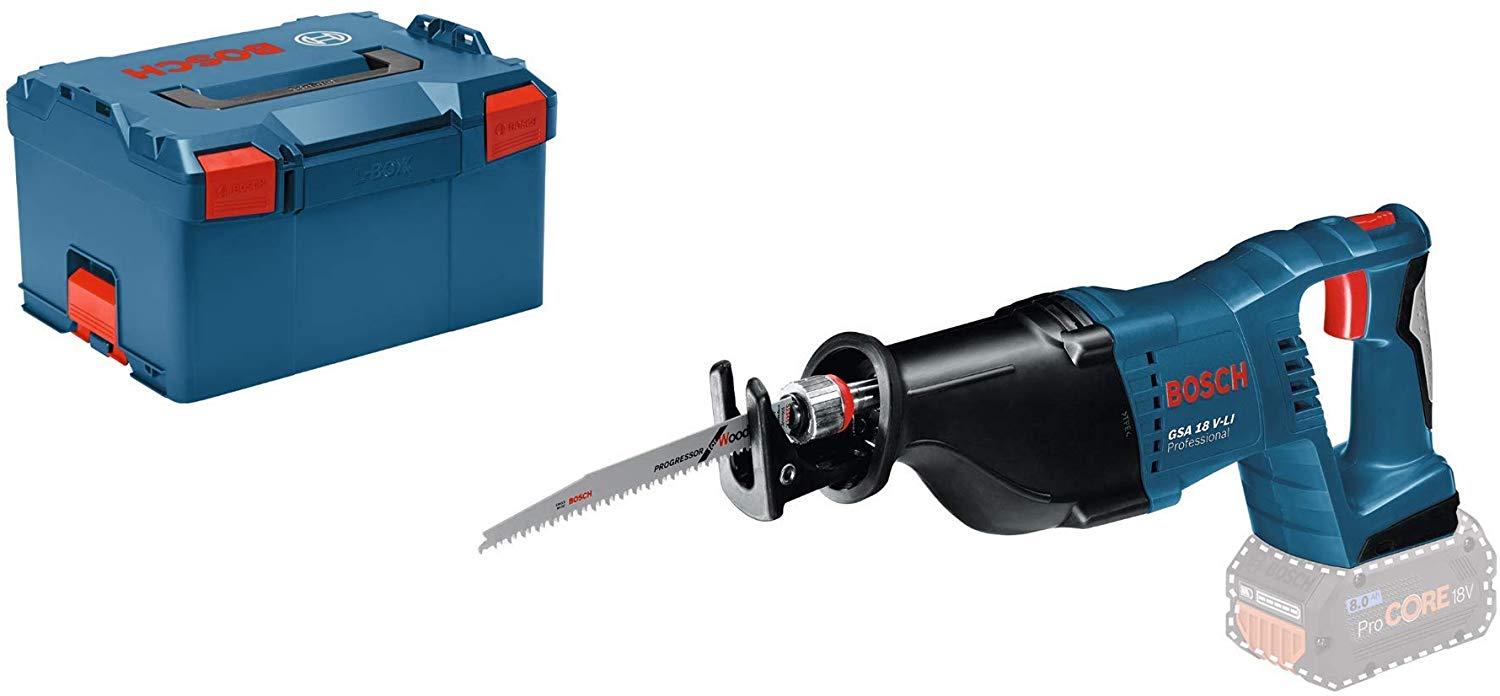 Akumuliatorinis tiesinis pjūklas BOSCH PRO GSA 18V-32, 18 V, (be akum. ir krov.)-0