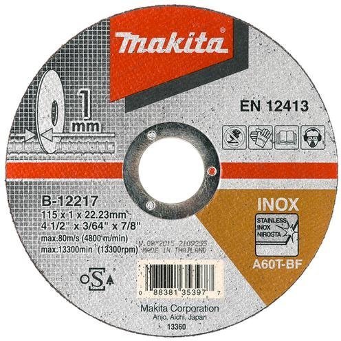 Metalo pjovimo diskas MAKITA, 115 x 1,0 mm, RST - 2