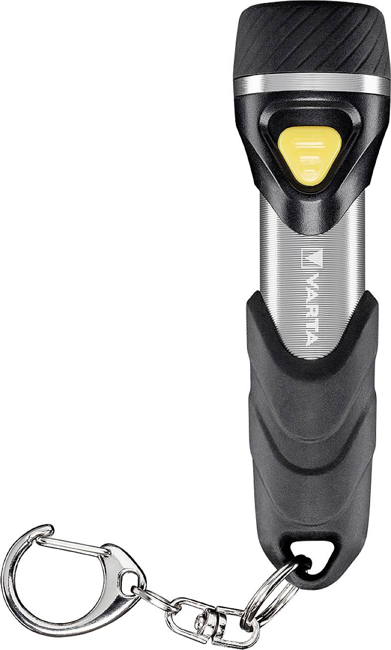 LED žibintuvėlis VARTA Day Light, 12 lm, elementai 1xAAA (įeina), su pakabuku, juodos sp., 9,4 cm-0