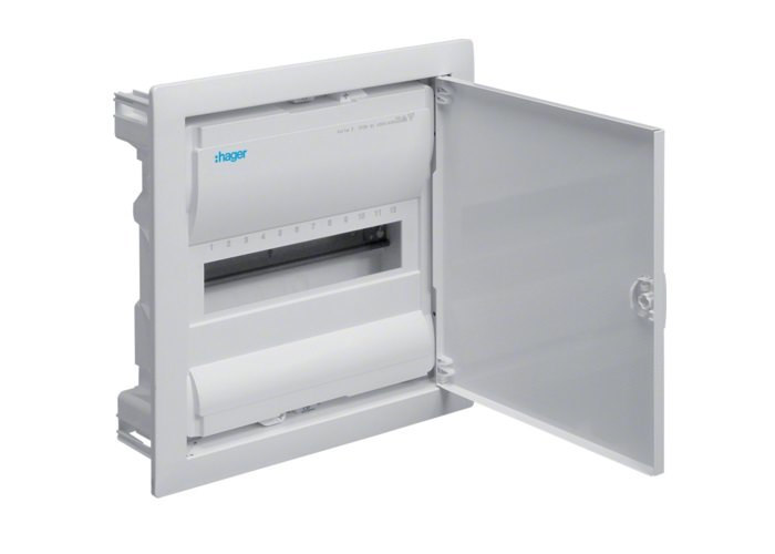 Potinkinis skydelis HAGER Volta, IP30, 1 x 12 mod.-0