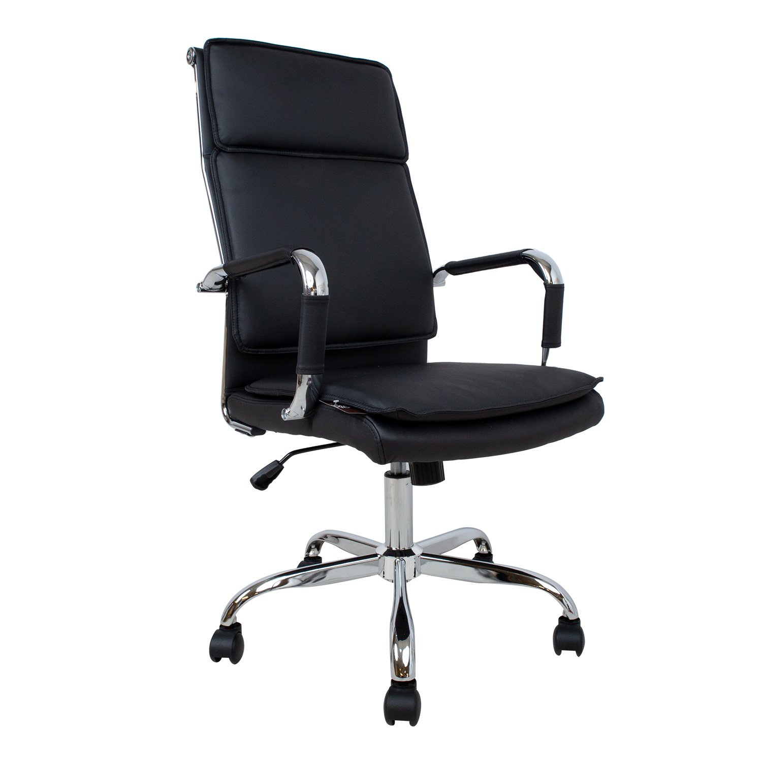 Biuro kėdė ULTRA, 54,5x60xH106,5-116,5 cm, juoda - 1
