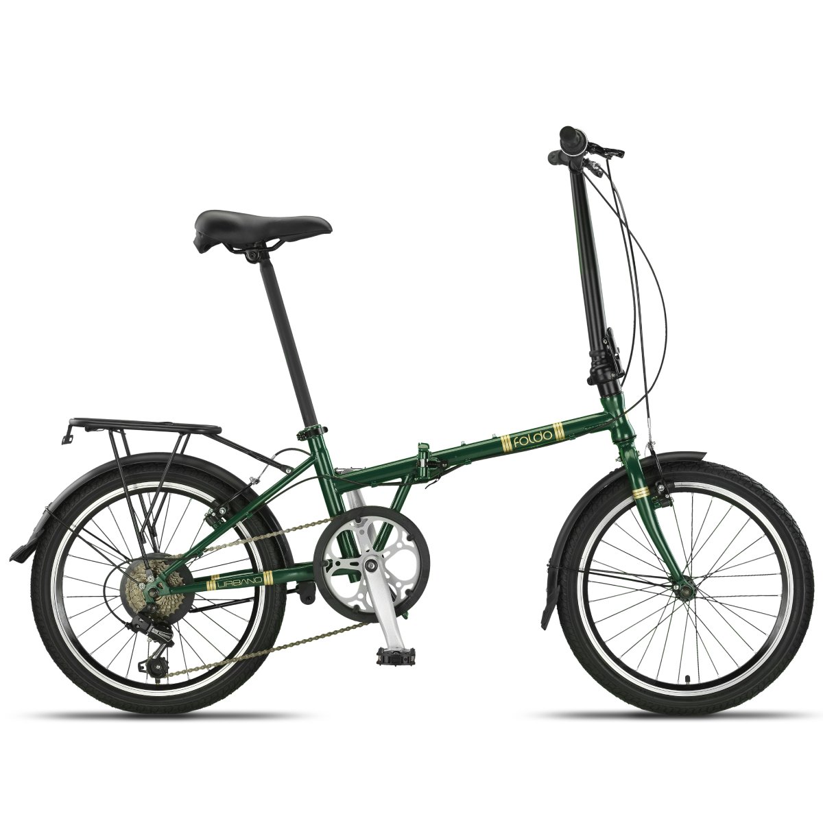 Sulankstomas dviratis Foldo Urbano Ultra 20 (URB.2007), žalias