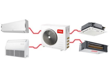 Išorinis kondicionieriaus blokas TCL Multi-Split, 5.1/5.3 kW 18K (iki dviejų blokų)-1