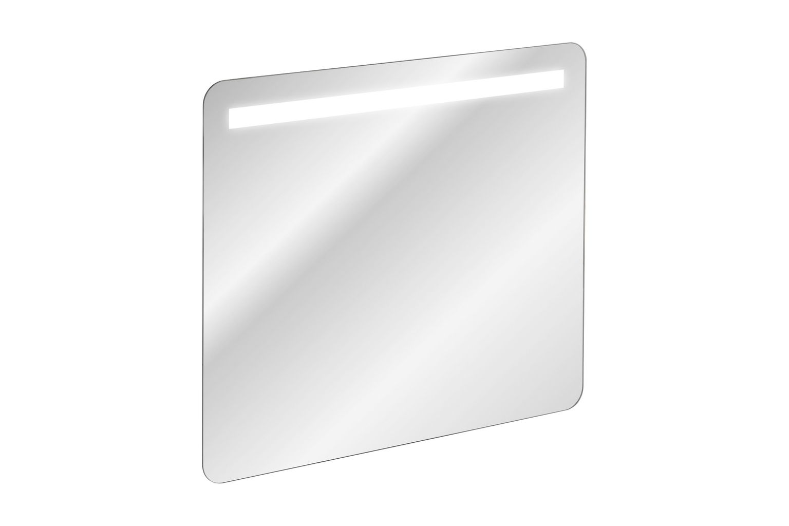 Vonios veidrodis COMAD BIANCA su LED, IP44, 14W, berėmis, 80 x 1 x 70 cm-0