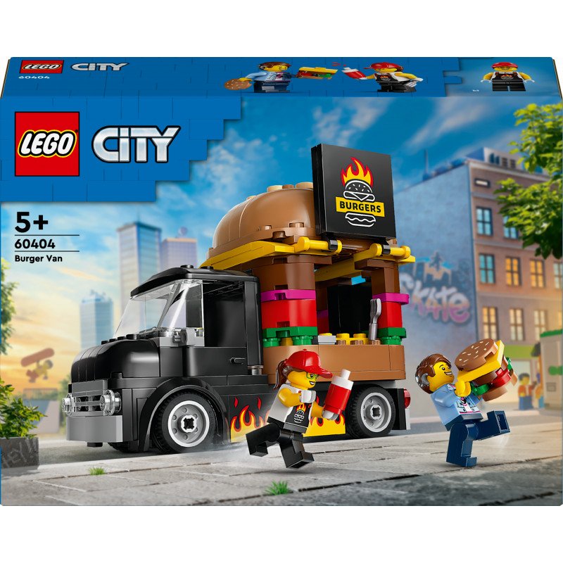 Konstruktorius LEGO City Great Vehicles Burger Truck 60404