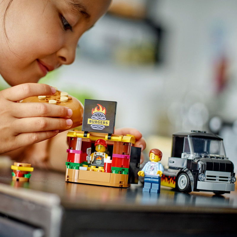 Konstruktorius LEGO City Great Vehicles Burger Truck 60404 - 3