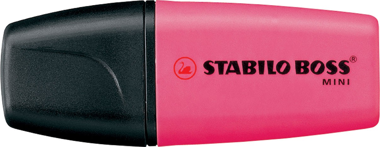 Teksto žymeklis BOSS MINI pink-0