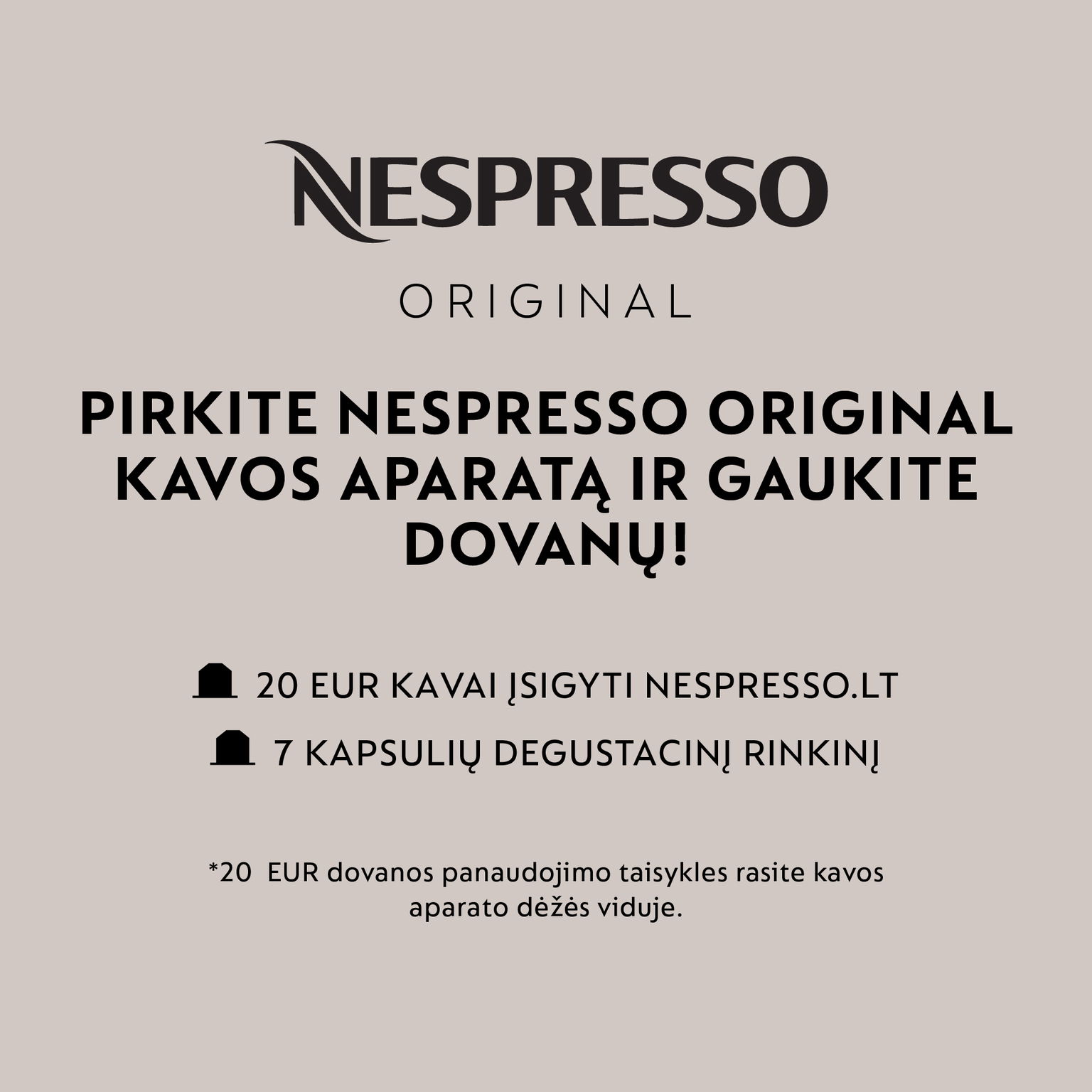 Kapsulinis kavos aparatas DELONGHI NESPRESSO EN127.S Pixie - 6