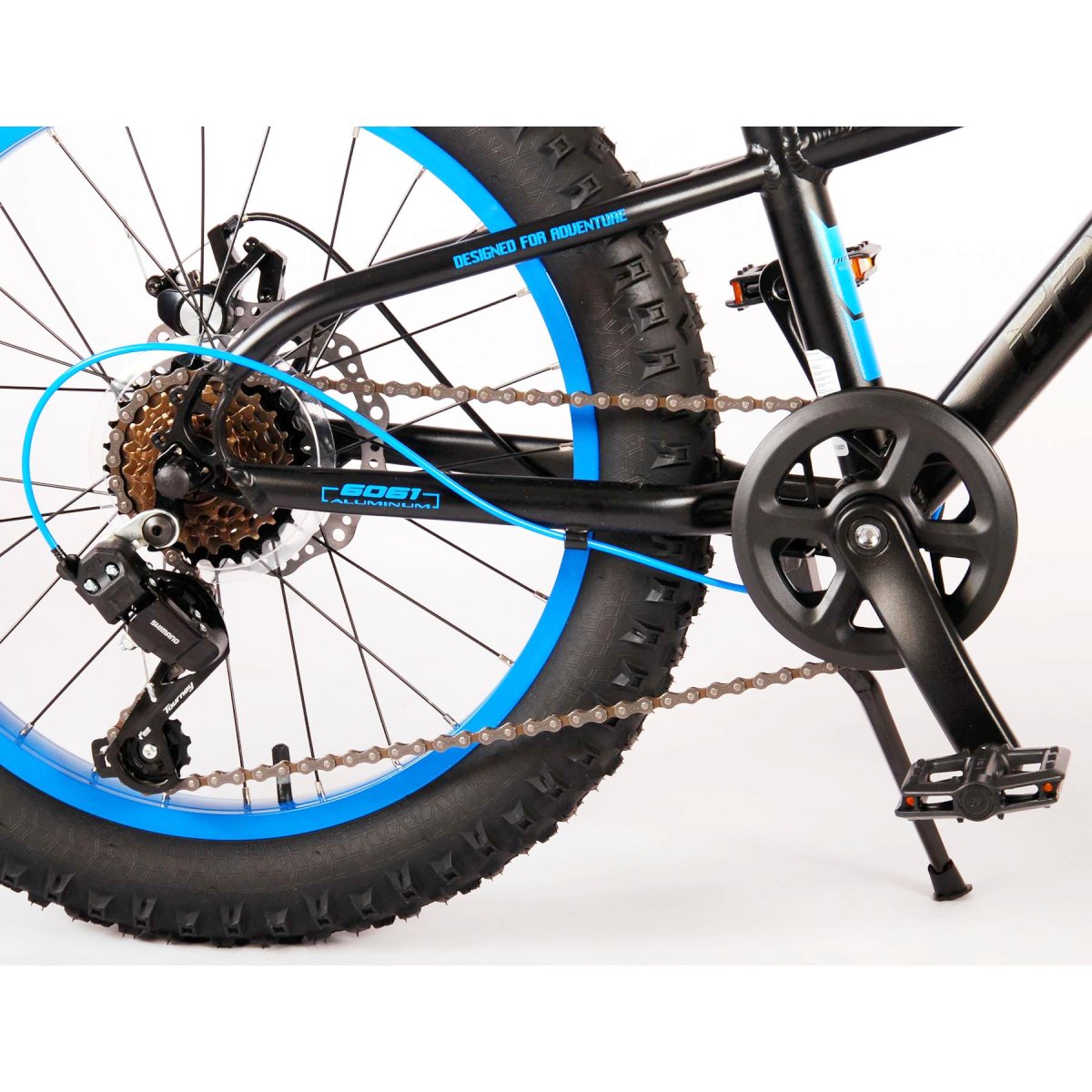 Vaikiškas dviratis VOLARE 20" Gradient (22069) juodas/mėlynas - 5