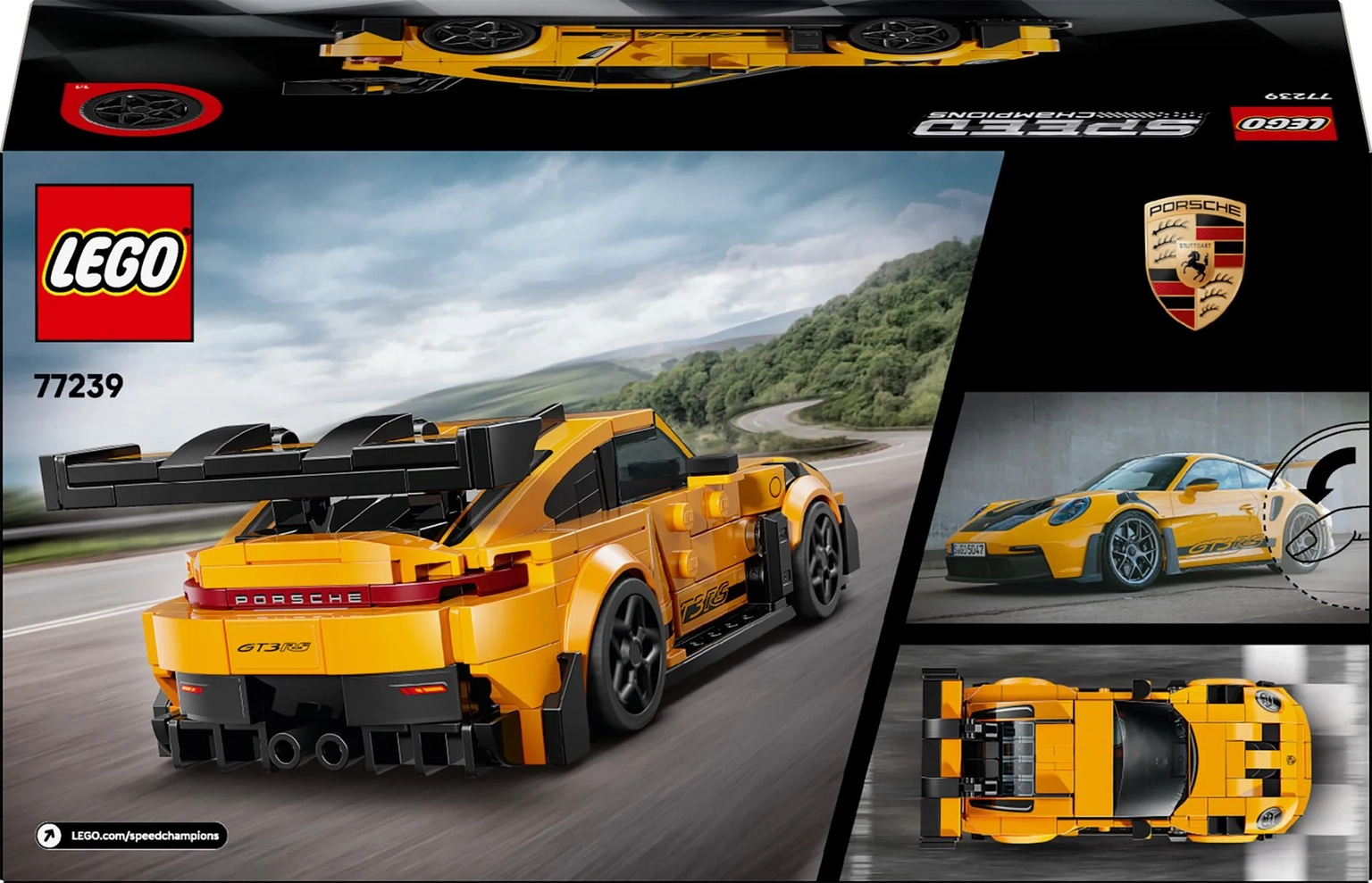 Konstruktorius LEGO Speed Champions Porsche 911 GT3 RS Super Car - 2
