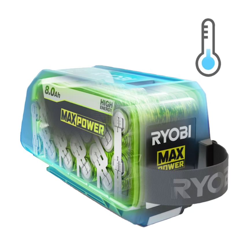 Akumuliatorius RYOBI MAX POWER RY36B60B, 36 V, 8.0 Ah - ermitazas.lt