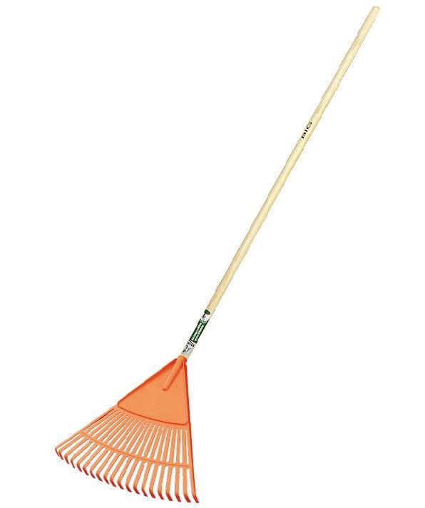 Vėduoklinis grėblys BIG, 20 dantų, 180 x 47 cm, plastikinis-0