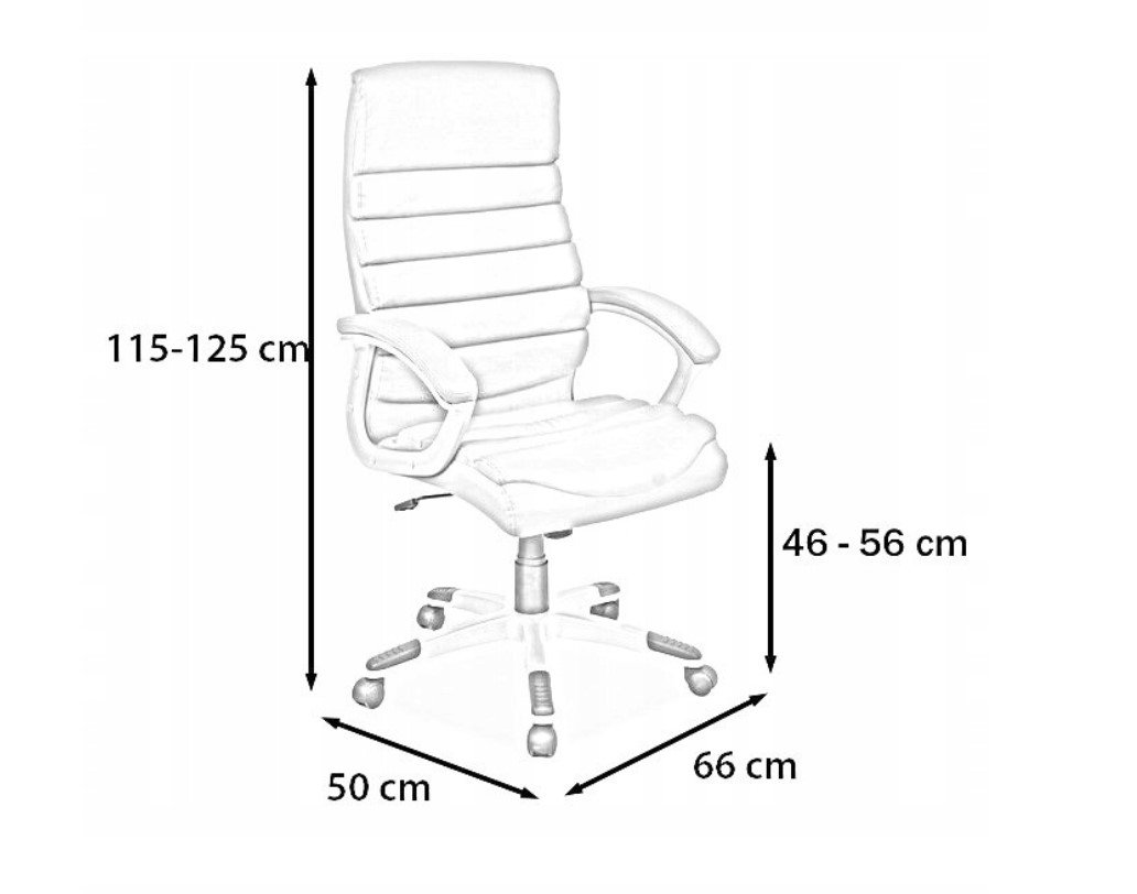 Biuro kėdė Q-087, pilka - 2