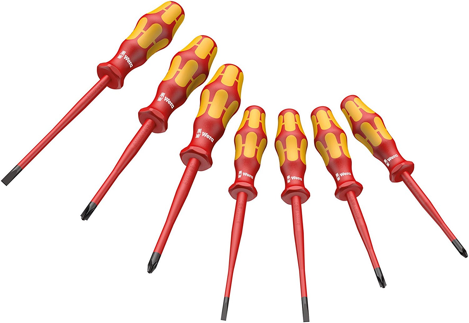 Elektrikų atsuktuvų rinkinys Wera 160 iSS/7, izoliuoti-0