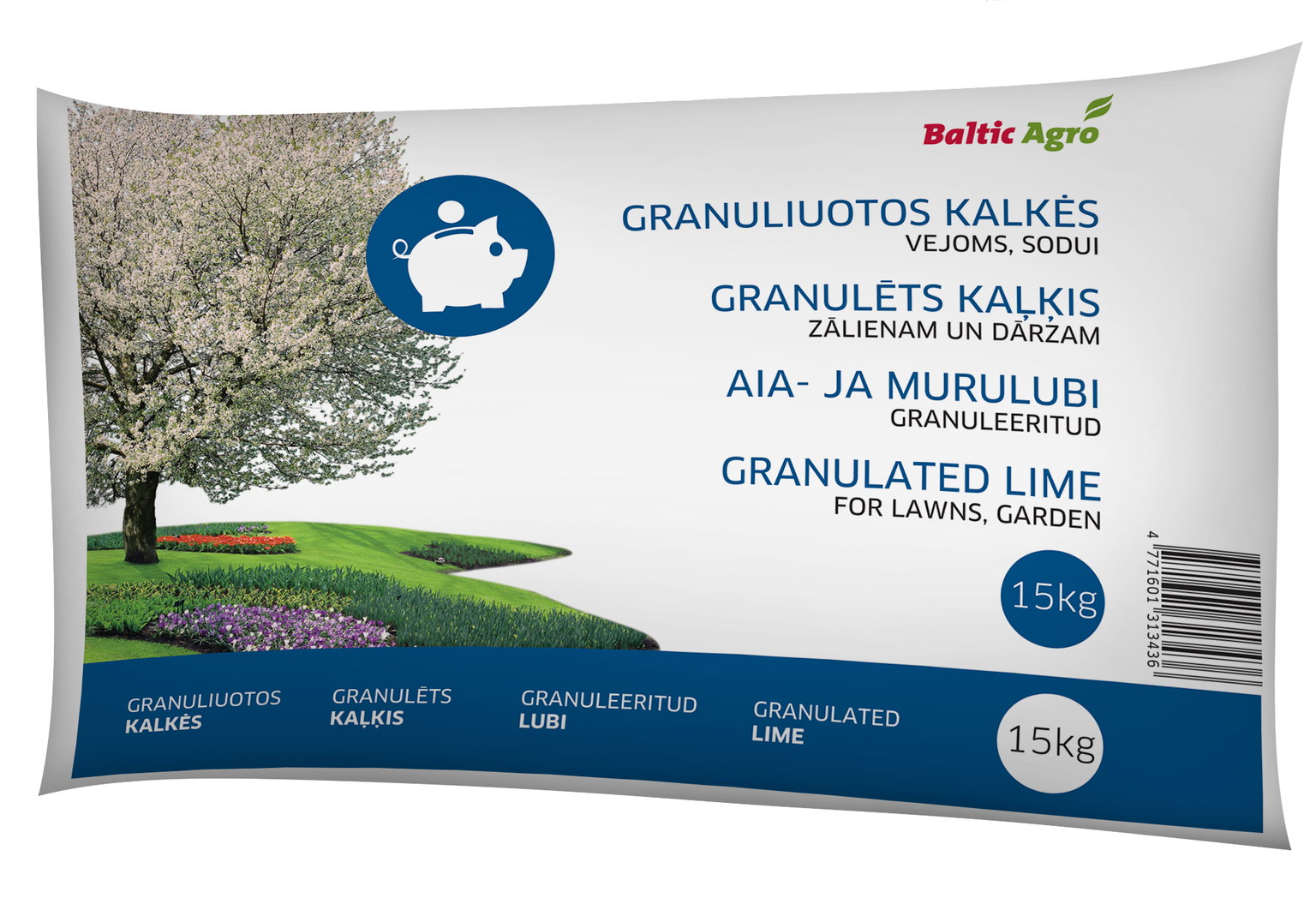 Granuliuotos sodo ir vejos kalkės, 15 kg-0