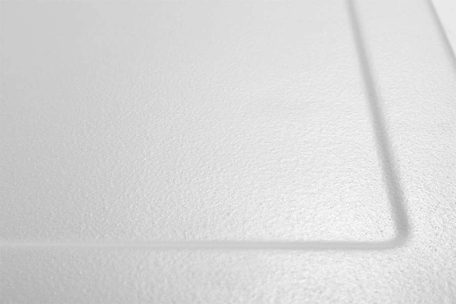 Dušo padėklas STEP IN su neslystančia danga (80 x 80 x 3,5 cm), baltos sp. - 3