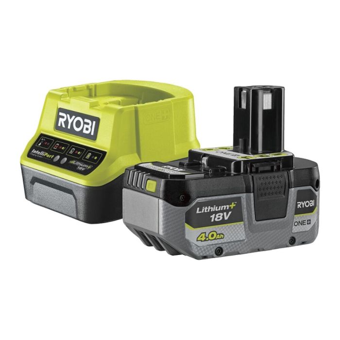 Akumuliatoriaus ir kroviklio rinkinys RYOBI RC18120-140X, 18 V, 4,0 Ah Li-ion-0