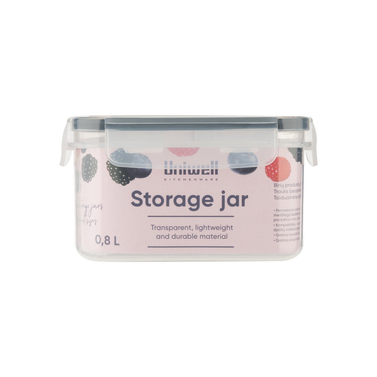 Birių produktų indas ILAJA BASIC, 800 ml-0