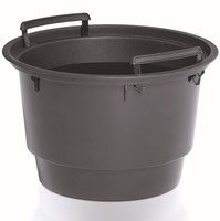 Plastikinis vazono įdėklas, juodos sp., 46 x 29 cm-0