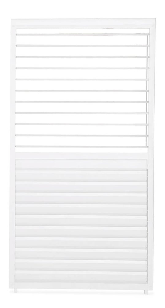 Reguliuojama žaliuzių panelė pavėsinei Pergola PREMIUM 3m, balta (93 cm) - 3