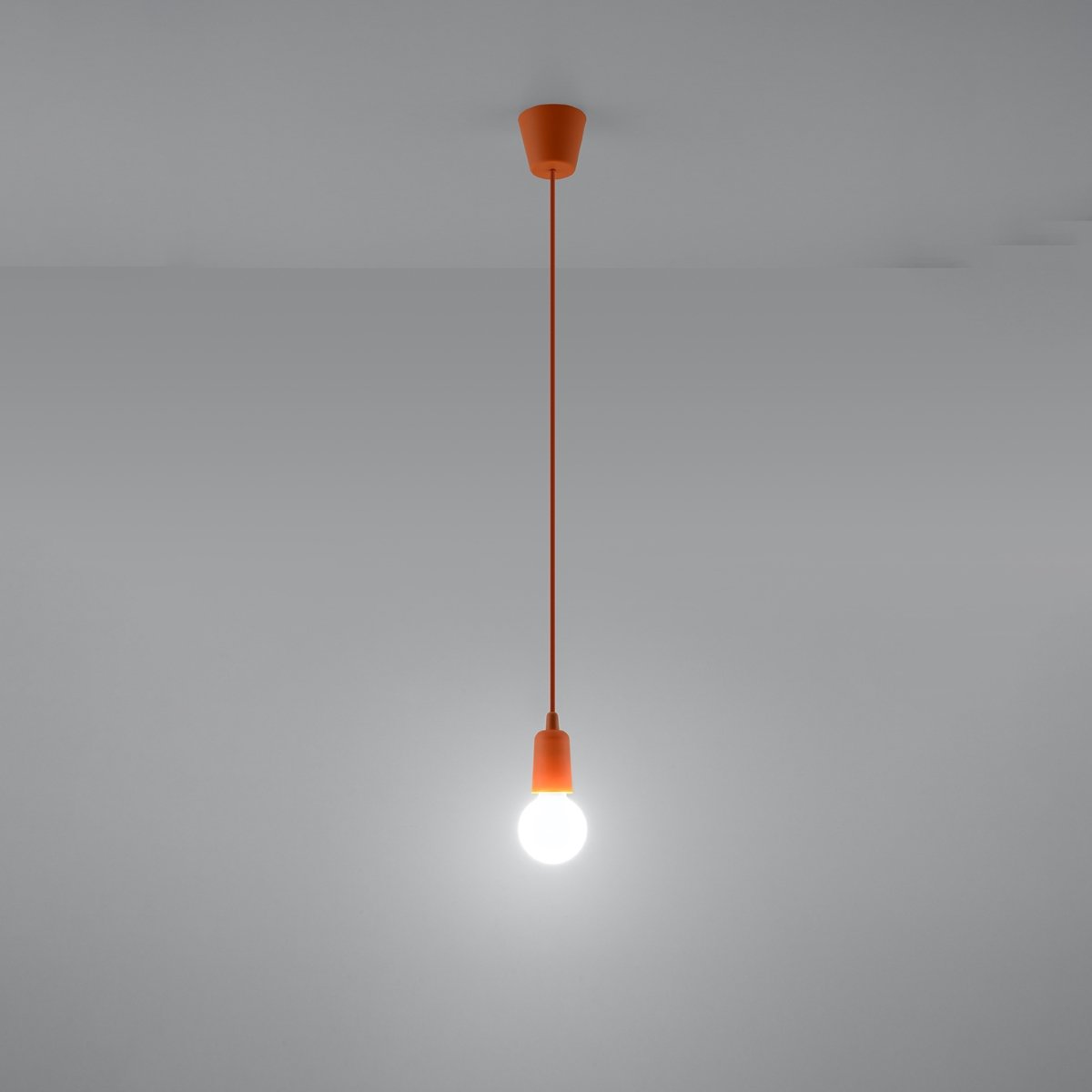 Pakabinamas šviestuvas SOLLUX DIEGO 1 oranžinis - 3