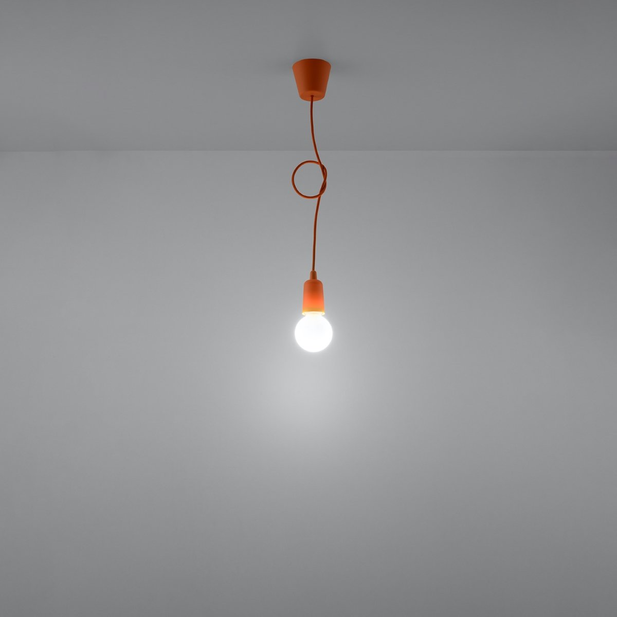 Pakabinamas šviestuvas SOLLUX DIEGO 1 oranžinis - 6