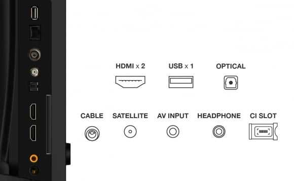 Televizorius TCL 32S4K, 32" - 3