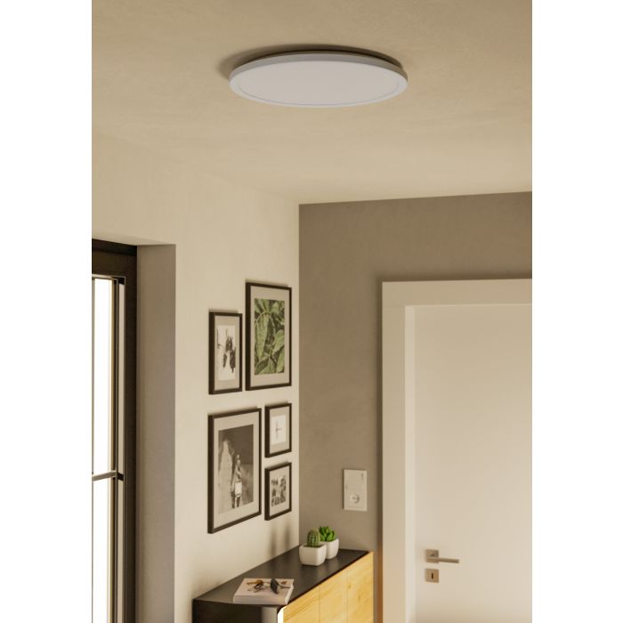 Plafoninis LED šviestuvas EGLO ROVITO-R IP44 18W 2700-6500K 2300lm baltas Ø39cm su pultu - 3
