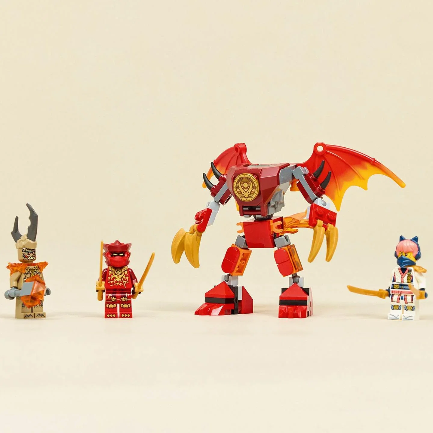 Konstruktorius LEGO Ninjago Kai's Dragon Mech Battle Pack - 5