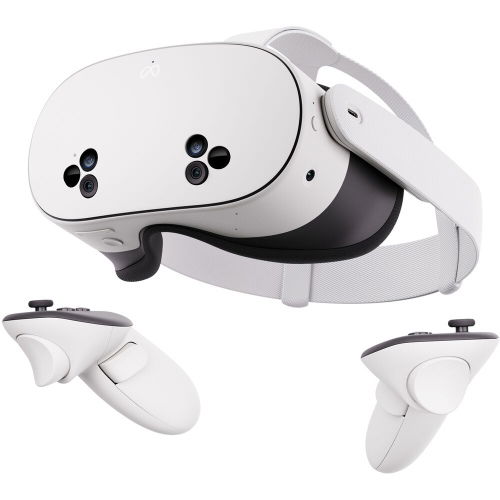 Virtualios realybės sistema Meta Quest 3S, 256GB, US, balta - 1