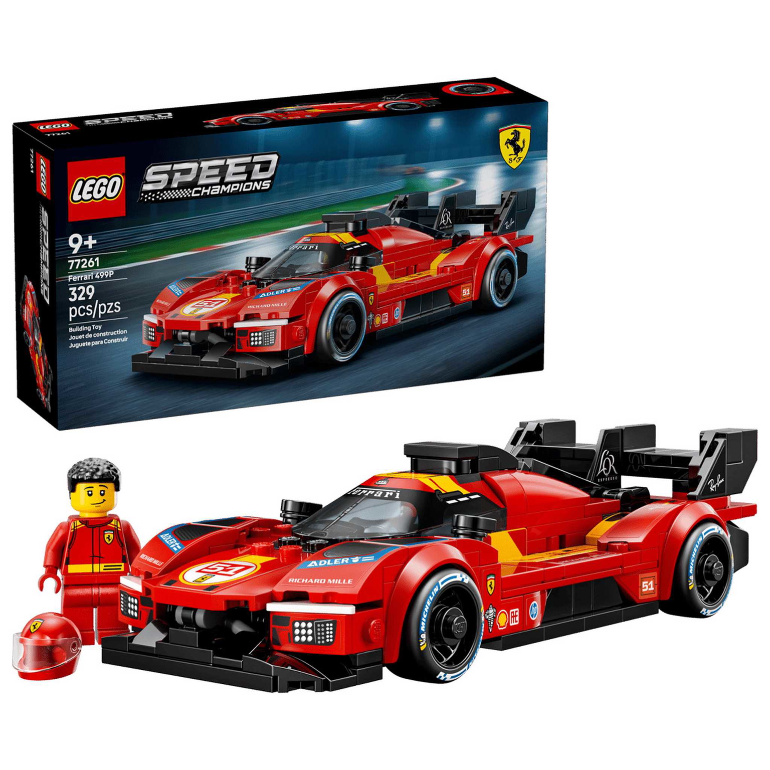 Konstruktorius LEGO Ferrari 499P 77261 - 1