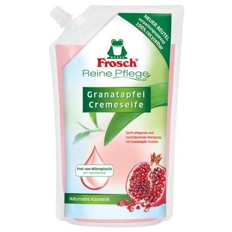Skystas rankų muilas FROSCH su granatais, 500 ml
