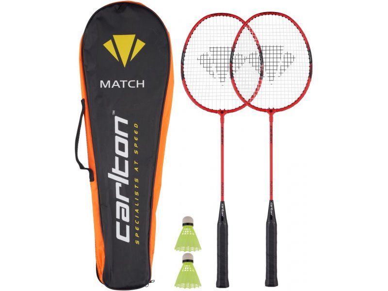 Badmintono rinkinys 2 raketės, 2 skrajutės-0