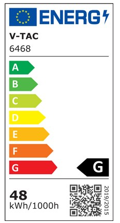 Visuomeninis LED šviestuvas V-TAC SAMSUNG, 7 W, 4000 K, 630 lm, jungiamos tarpusavyje, 60 cm - 2