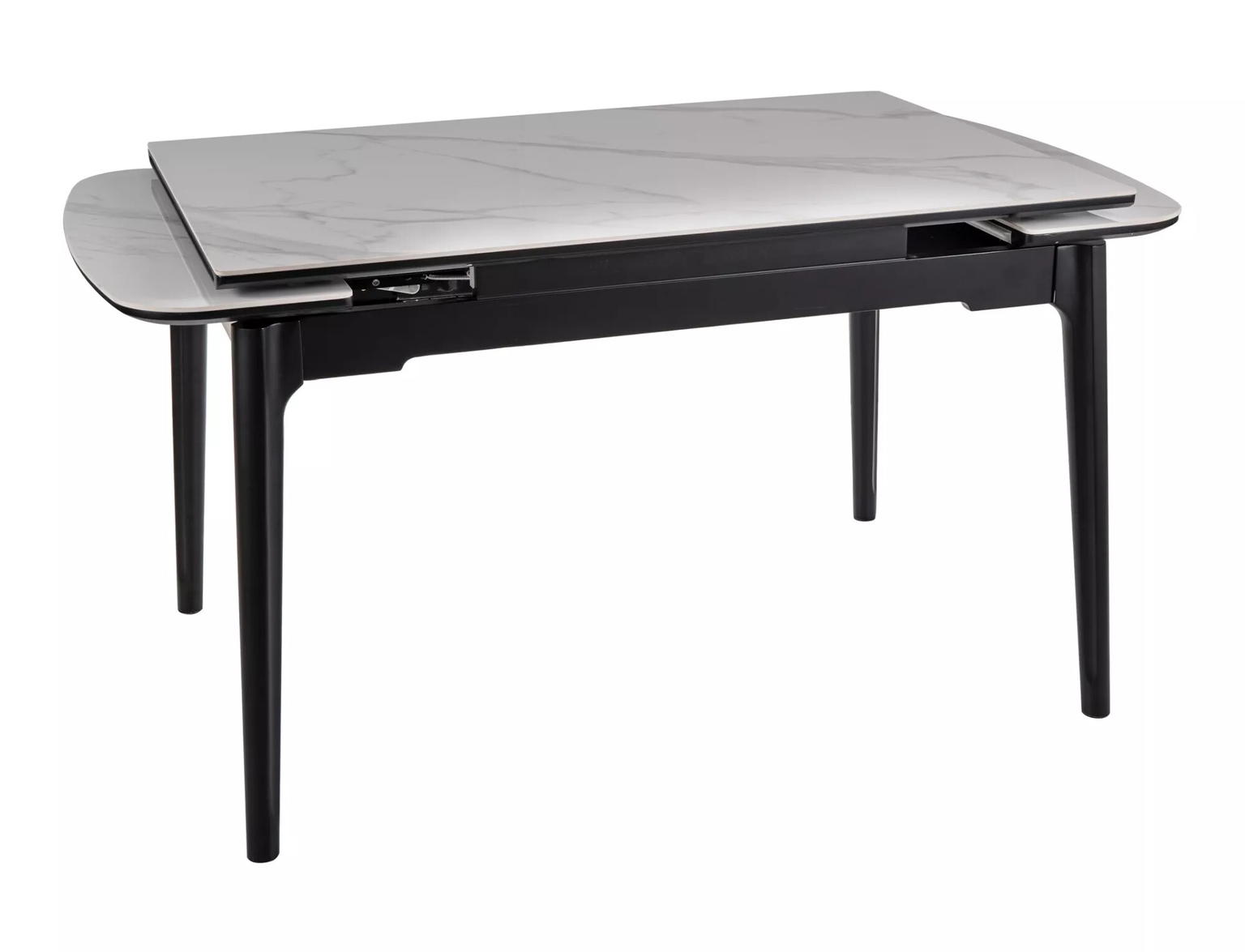 Valgomojo stalas Sento, 120-180 x 80 cm, balta - 4