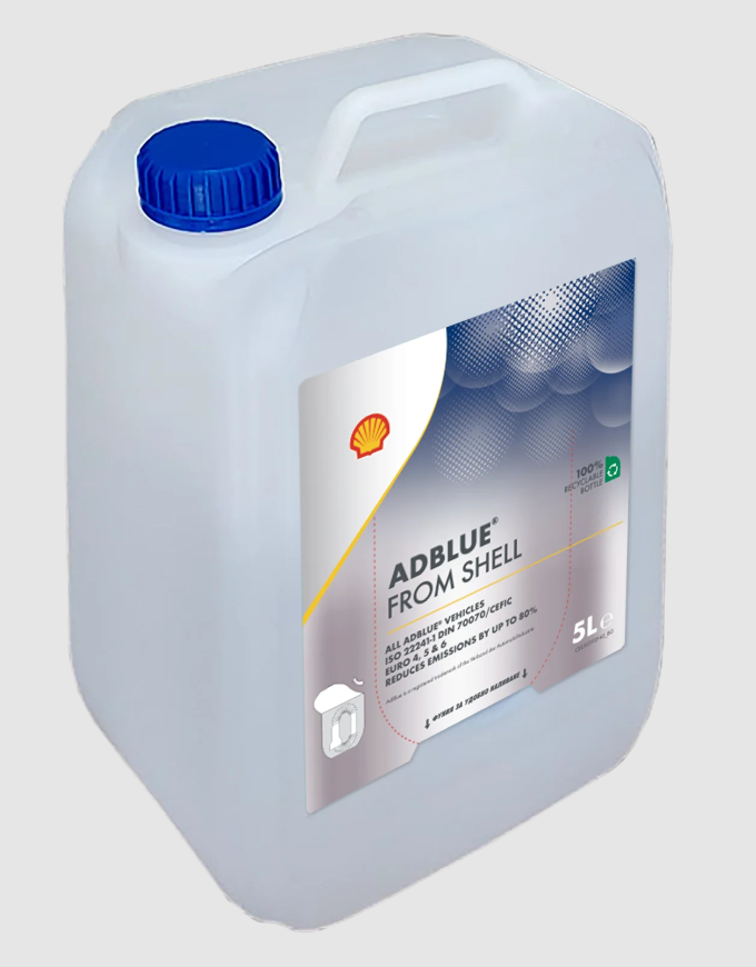 Karbamido tirpalas SHELL AdBlue, dyzeliniams varikliams, 5 L-0